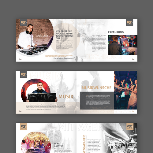 PDF design with the title 'Brochure'