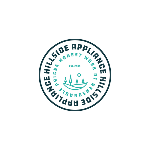 Appliance design with the title 'Logo concept for Hillside Appliance'