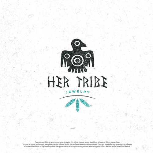 Totem logo with the title 'Logo design for vintage jewelry store  '
