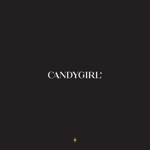 Lingerie logo with the title 'Candygirl'