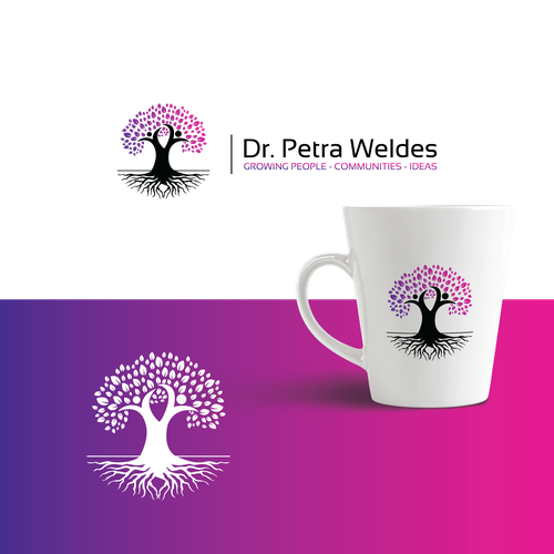 Dr logo with the title 'Powerful Logo for transformational speaker/teacher/leader'