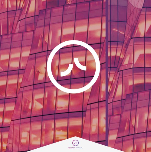 Neutral design with the title 'logo concept for financial firm'