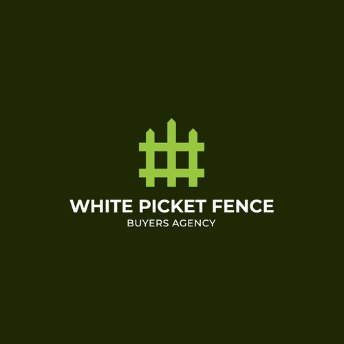 Fence design with the title 'White Picket Fence'