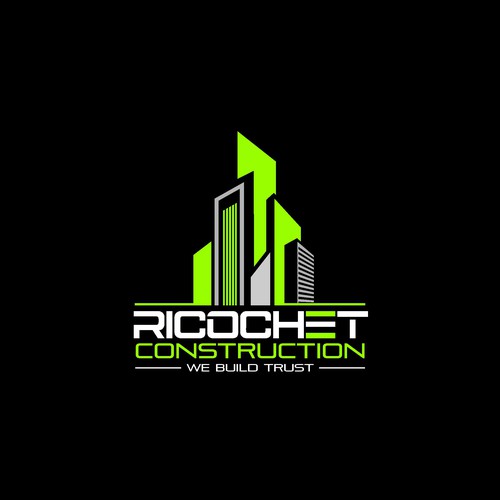Construction logo with the title 'construction logo'