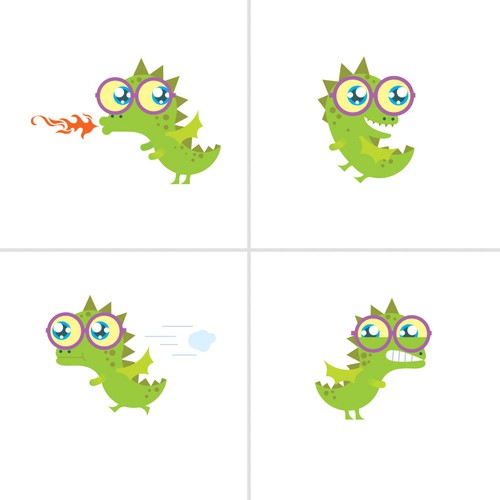 Dragon artwork with the title 'Someone wants to adopt me???!!!!'