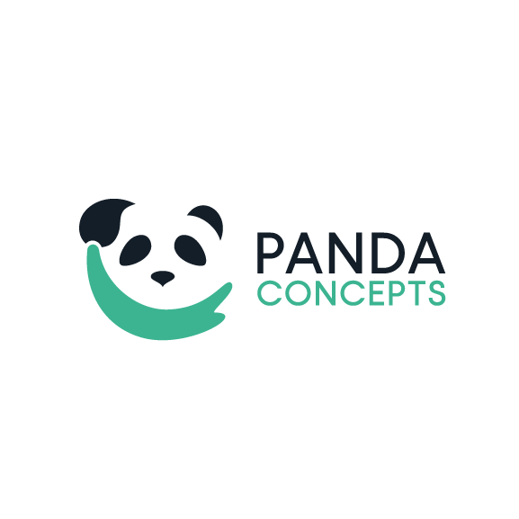 Drawing logo with the title 'Panda'