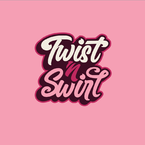 Ice cream design with the title 'Ice Cream Logo'