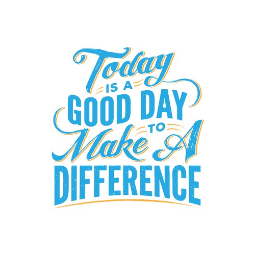 Inspirational t-shirt with the title 'Help us kick-start fundraising with a kick-ass shirt design'