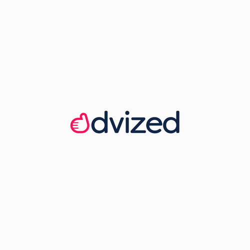Positive design with the title 'Logo Design for Advized / Internet Portal'