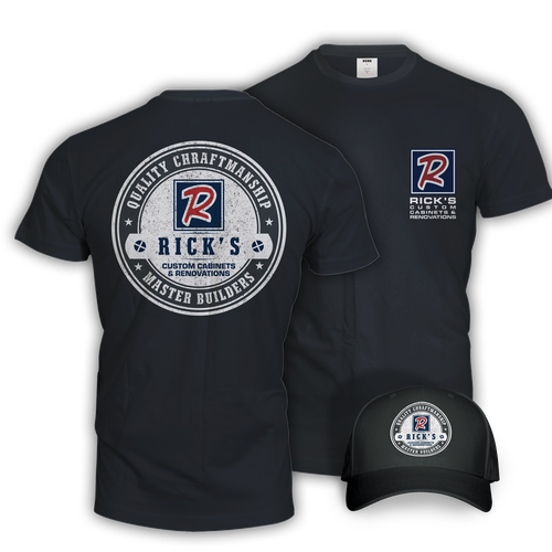 Cap design with the title 'T—shirt and Hat Design '