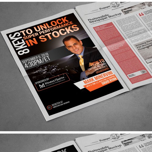 Newspaper design with the title 'newspaper add'