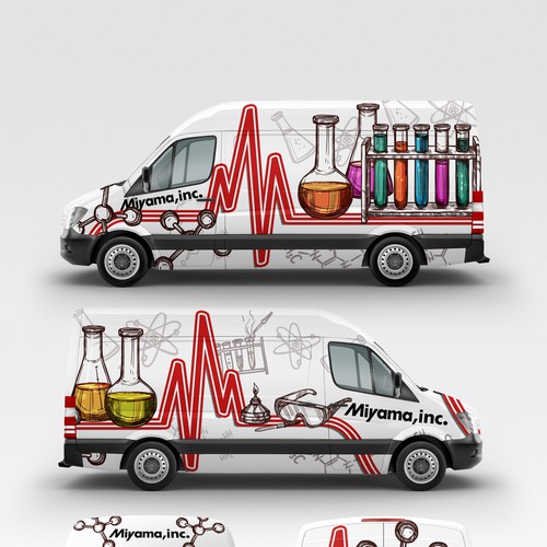 Wrapping design with the title 'Miyama'