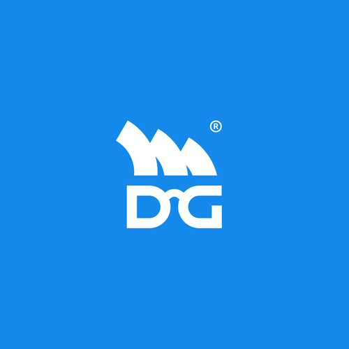 Digital art logo with the title 'Modern Days Geeks'