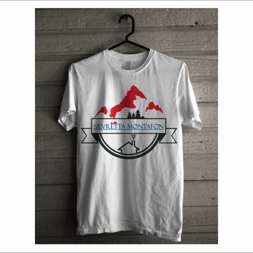 Holiday t-shirt with the title '“Silvretta Montafon” T-Shirt'