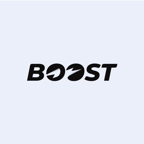 Lightning logo with the title 'boost'