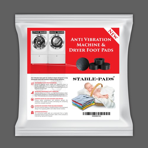 Print label with the title 'Product Label Design'