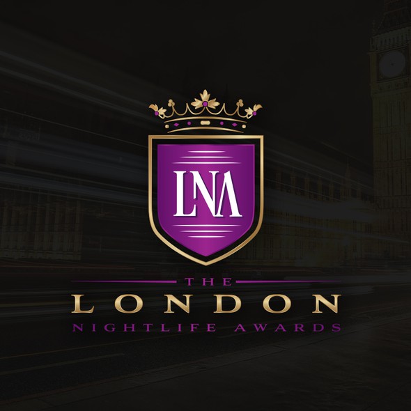Mature logo with the title 'Luxury Logo for London Nightlife Awards'