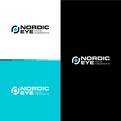 Aqua logo with the title 'NORDIC EYE'