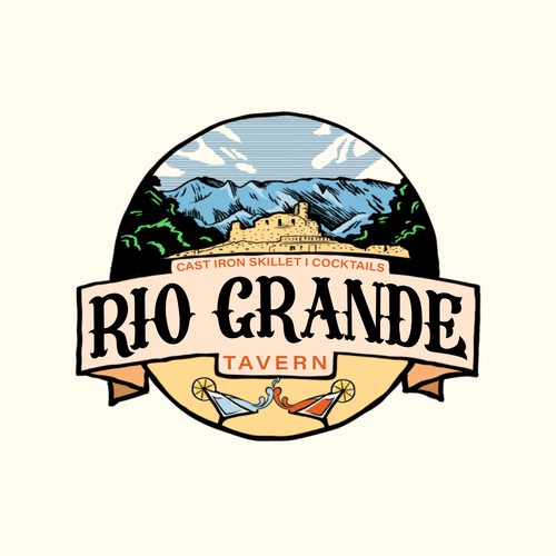 Tavern logo with the title 'Logo contest entry. '