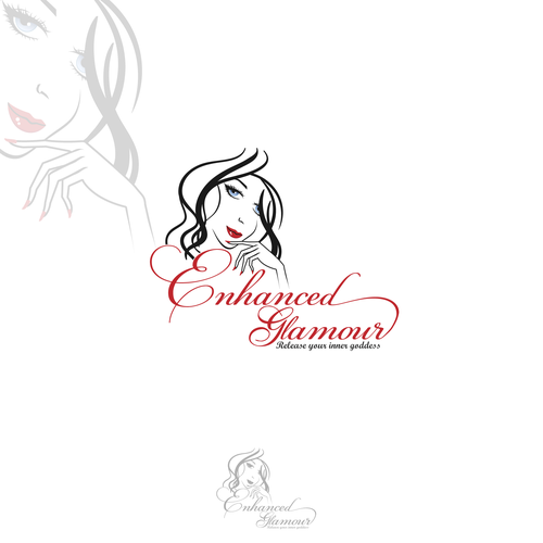 Woman Face Logos The Best Woman Face Logo Images 99designs