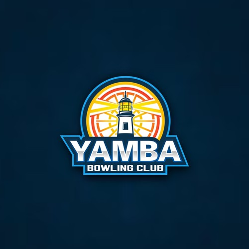 Lighthouse logo with the title 'yamba bowling club'