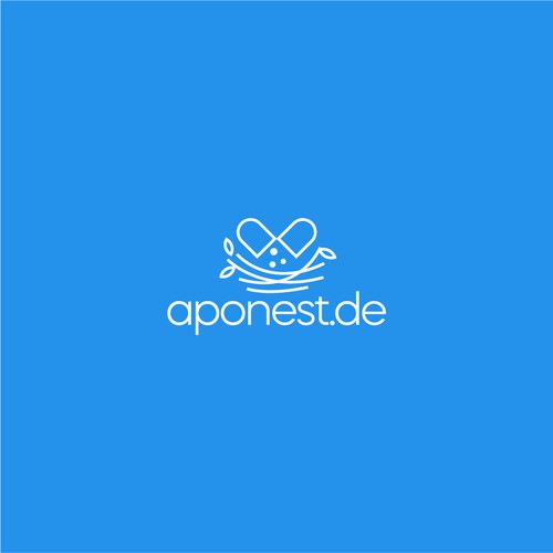 Pharmacy brand with the title 'Website logo'