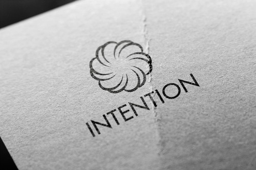Zen logo with the title 'logo for Intention'