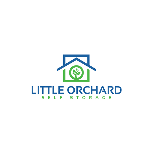 Orchard design with the title 'Little Orchard Self Storage'