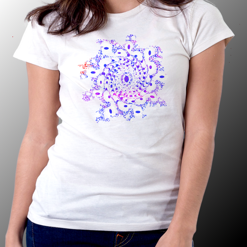 Abstract t-shirt with the title 'T-shirt'