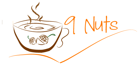 Nut logo with the title 'Create a logo from scratch ! endless limitations'