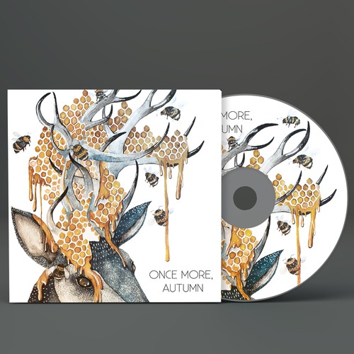 Single cover artwork with the title 'Album cover design. This design was not used, it can be used in your project.'