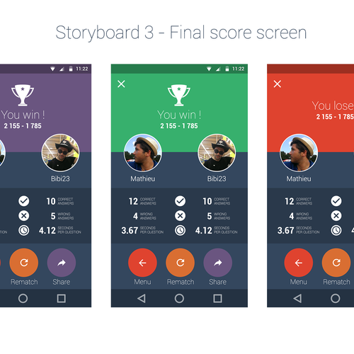 Mathematics design with the title 'Mental Math Android App'