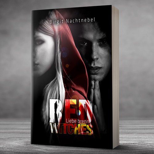 Supernatural book cover with the title 'Red Witches'