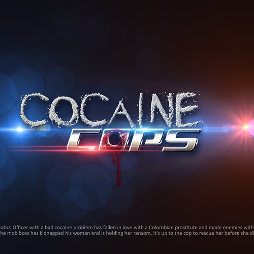 VR logo with the title 'Cocaine Cops'