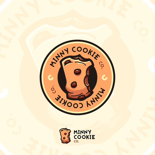 Cookie logo with the title 'Minny Cookie Co.'