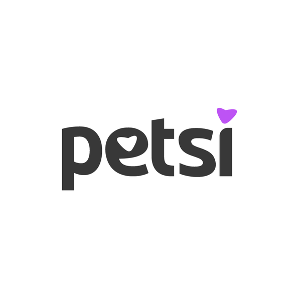 Pet shop design with the title 'Logo Design for Petsi'