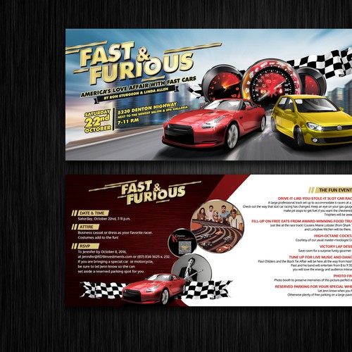 Automotive design with the title 'car invitation'