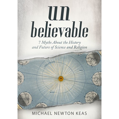 History design with the title 'Book cover for UNBELIEVABLE'