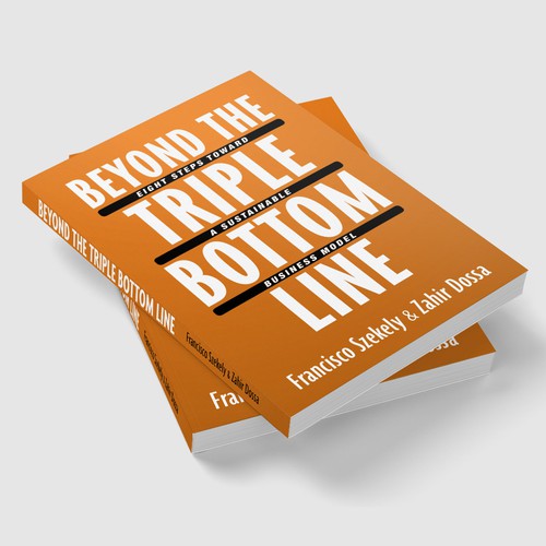 Professional book cover with the title 'Business book cover'