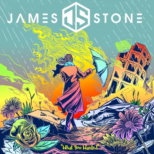 Pencil artwork with the title 'what you wanted'