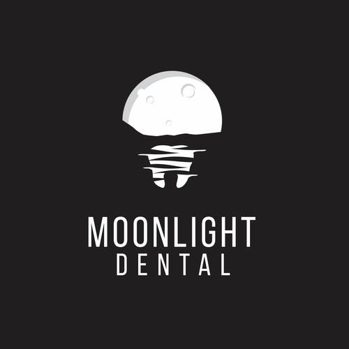Moonlight design with the title 'Moonlight Dental'