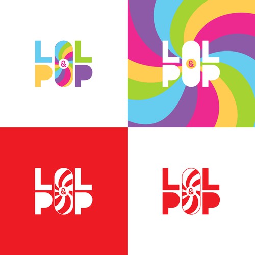 Pop culture logo with the title 'LOL&POP'