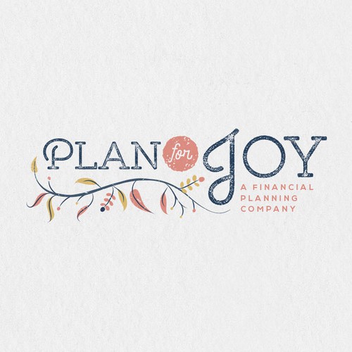 Joyful design with the title 'Logo for Plan for Joy'
