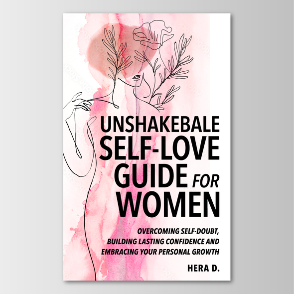 Silhouette book cover with the title 'UNSHAKABLE SELF-LOVE GUIDE FOR WOMEN ebook-cover'