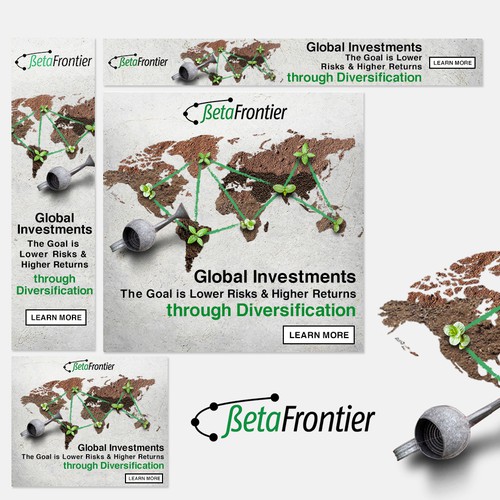 Diversity design with the title 'Beta Frontier Campaign'