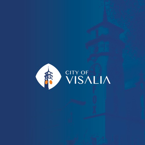 City brand with the title 'City of Visalia Logo'