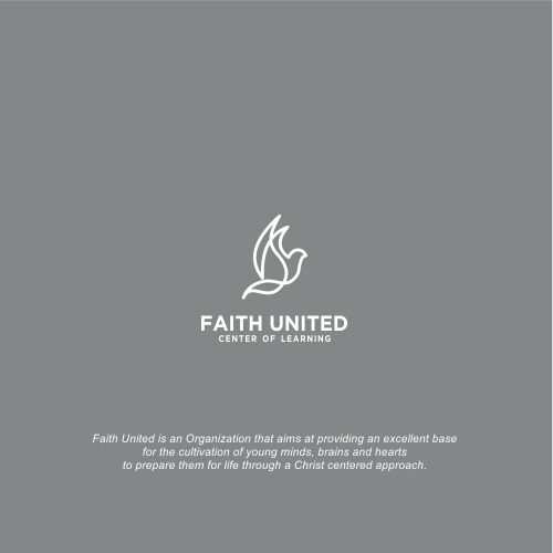 Faith logo with the title 'FAITH UNITED'