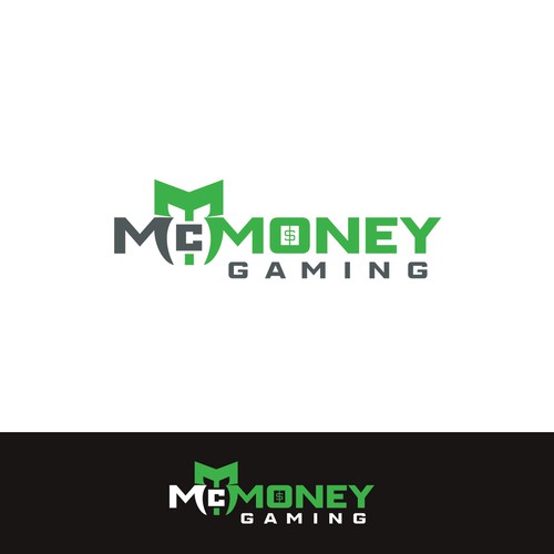 Dollar design with the title 'Logo concept for company McMoney gaming'