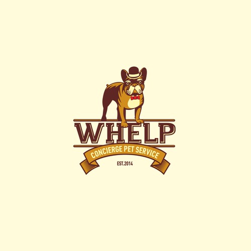 Pet brand with the title 'Whelp'