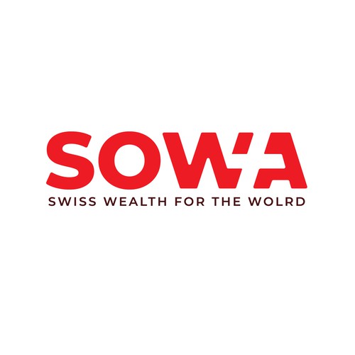 Government logo with the title 'Negative Space logo concept for SOWA'
